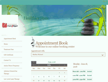 Tablet Screenshot of healthierstate.com